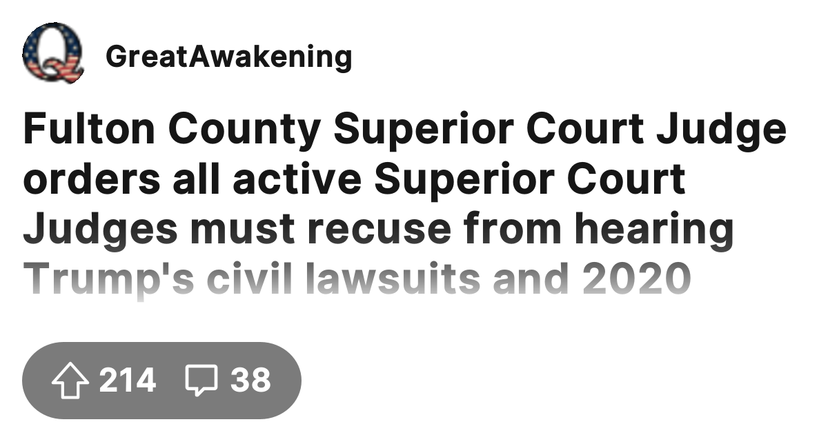 Fulton County Superior Court Judge orders all active Superior Court