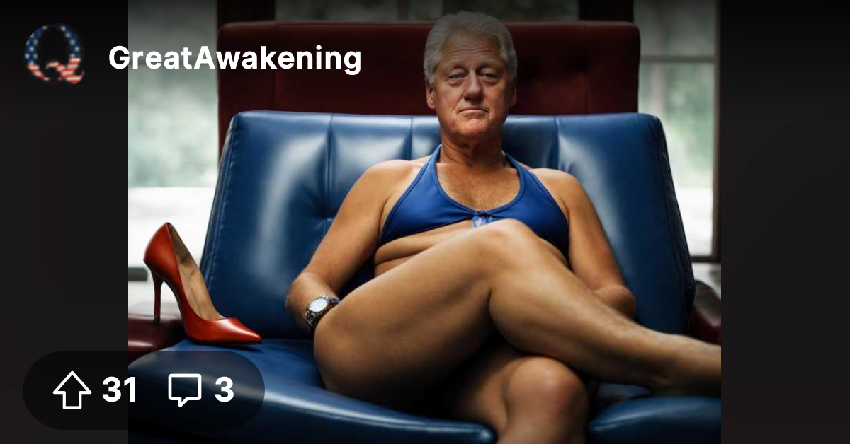 Bill Clintons 2024 calendar photo released The Great Awakening