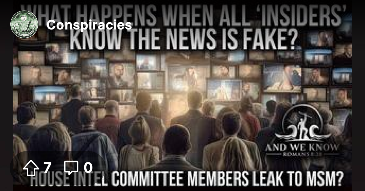 What happens when all ‘insiders’ knows the news is FAKE? NSA director ...