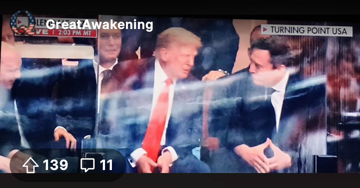 Elon Went Up To Sit With POTUS - The Great Awakening - Where We Go Qne ...