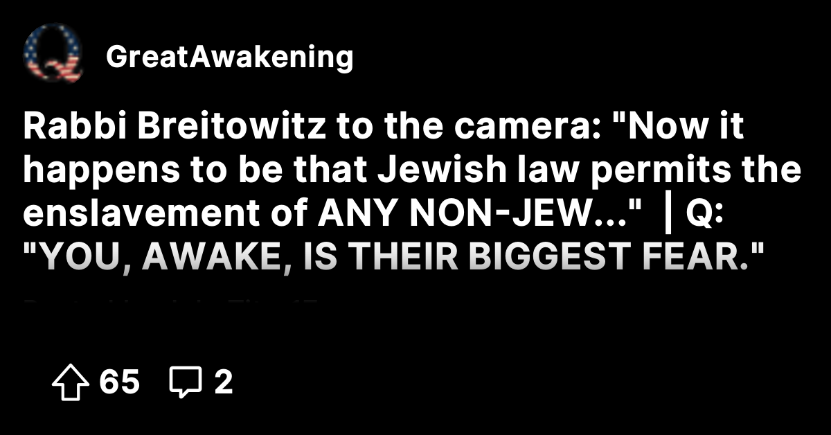 Rabbi Breitowitz to the camera: 