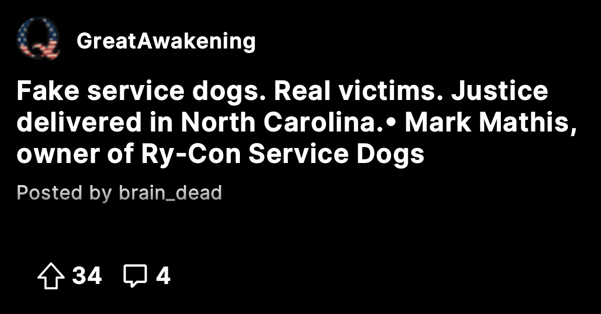 Fake service dogs. Real victims. Justice delivered in North Carolina ...