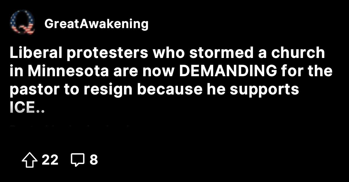 Liberal protesters who stormed a church in Minnesota are now DEMANDING ...