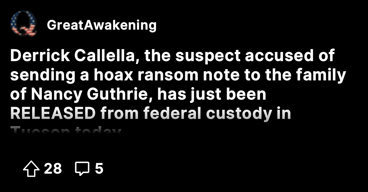 Derrick Callella, the suspect accused of sending a hoax ransom note to ...