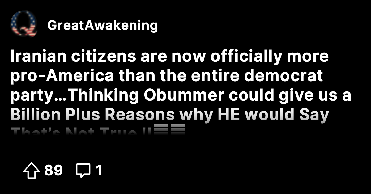 Iranian citizens are now officially more pro-America than the entire ...