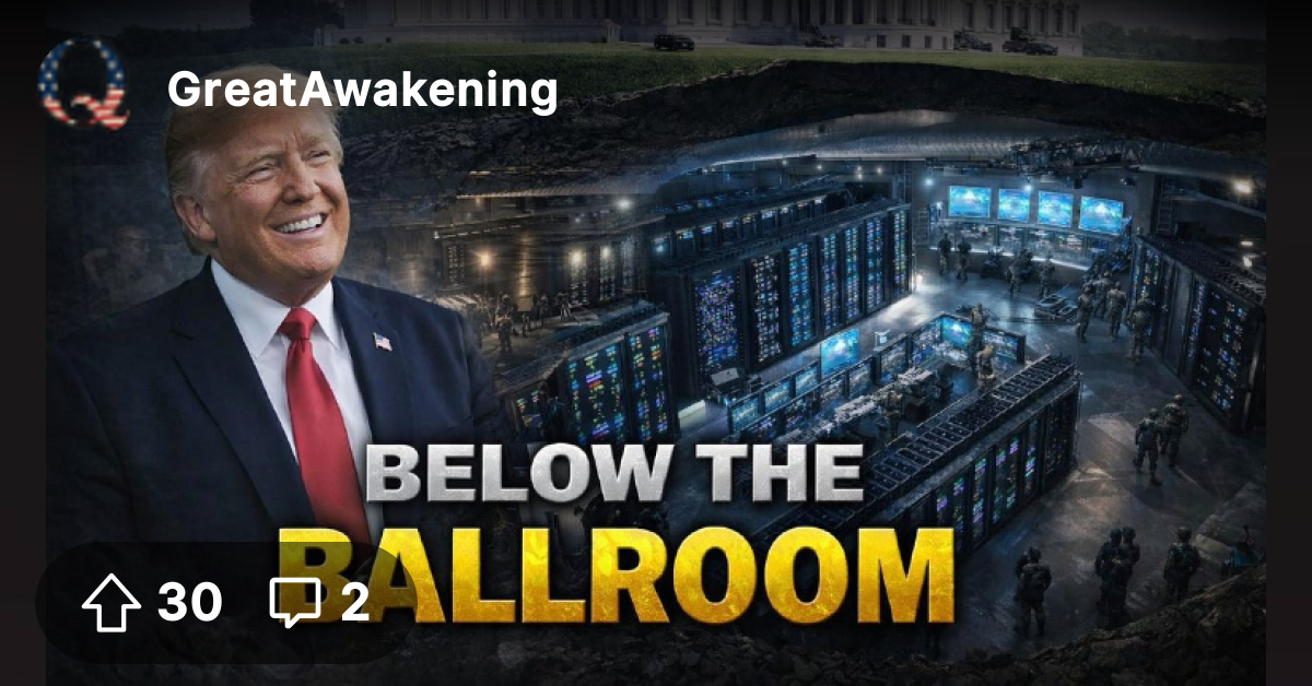 JD Rucker -President Trump's Ballroom Is Cover for the Biggest AI Data ...