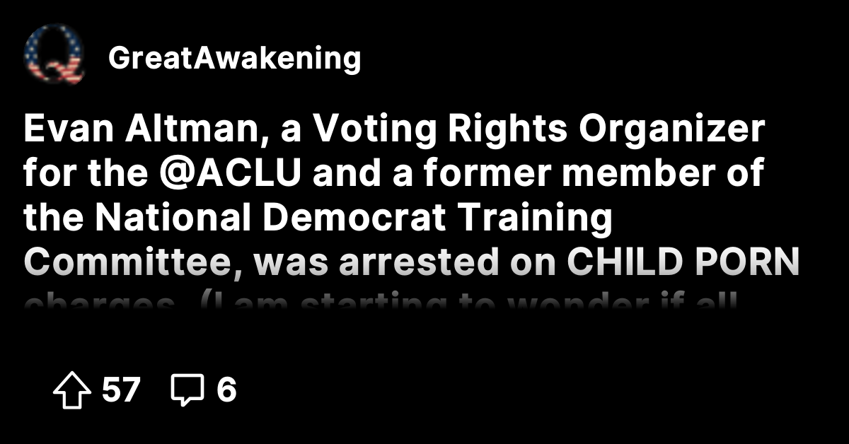 Evan Altman, a Voting Rights Organizer for the @ACLU and a former ...