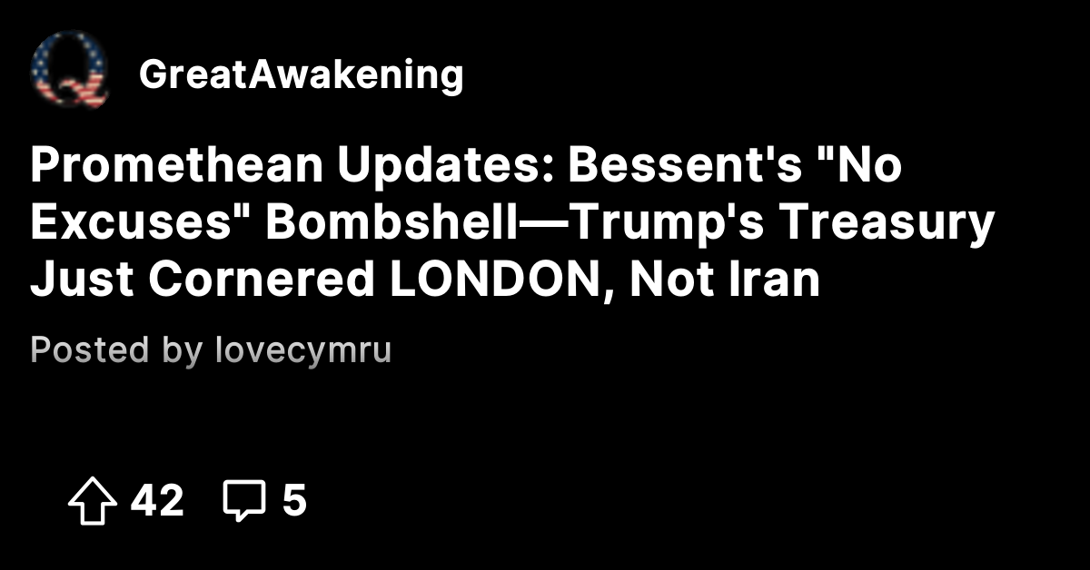 Promethean Updates: Bessent's 