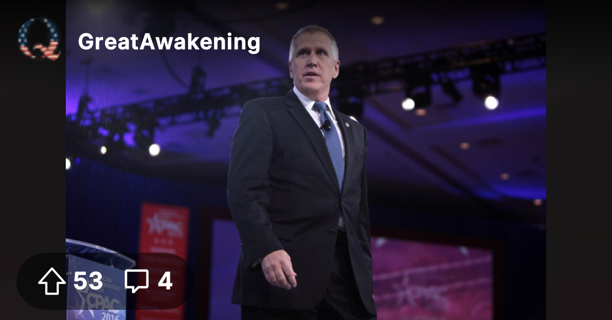 😭Thom Tillis Rants In Private E-Mail To GOP Colleagues, Whining About ...