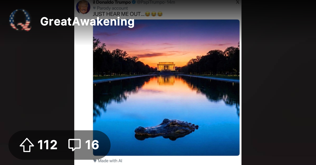 Papi Trumpo - Just Hear Me Out!!🤣🤣 - The Great Awakening - Where We Go ...