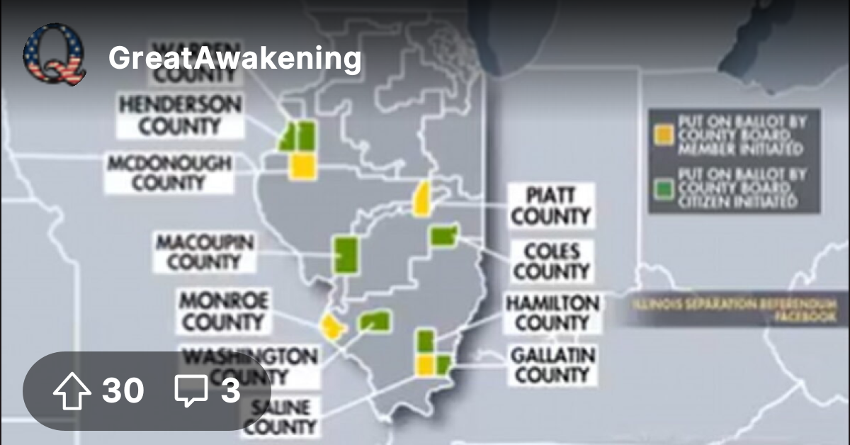 Multiple Counties in Illinois Now Trying to Break Off From the State to ...